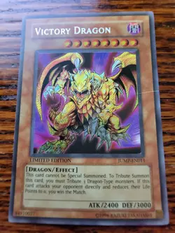 MP! YUGIOH VICTORY DRAGON JUMP-EN011 SECRET - Image 1