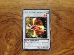 YUGIOH T.G. Recipro Dragonfly Rare EXVC EN039. Free Postage - Image 3