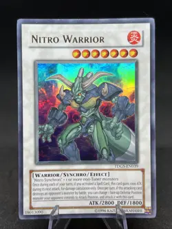 Yugioh Nitro Warrior TDGS-EN039 Ultra Rare LP - Image 1