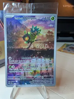 Teal Mask Ogerpon 123 Sv: Scarlet & Violet Promo Cards Holo Sealed - Image 1