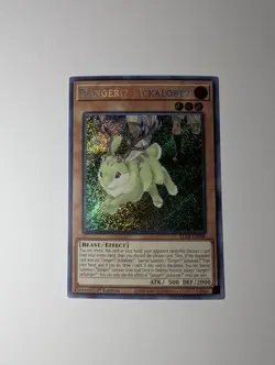 Yugioh Danger!U JackalopeU BLAR-EN088 Secret Rare 1st Ed NM - Image 1