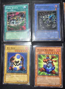 Yu-Gi-Oh TCG 8 Cards Lot: Toon World, Relinquished, Manga Ryu-Ran, Toon Merma. - Image 3