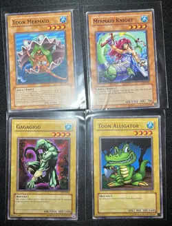 Yu-Gi-Oh TCG 8 Cards Lot: Toon World, Relinquished, Manga Ryu-Ran, Toon Merma. - Image 4