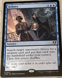 Bribery Commander Masters Magic the Gathering Card Regular - Image 1