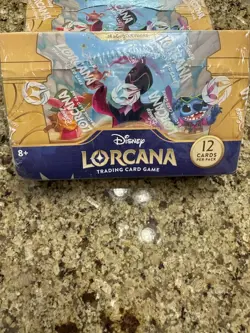 DISNEY Lorcana Booster Box Trading Card Game Sealed 24 Pack (288 CARDS) (HH) - Image 1