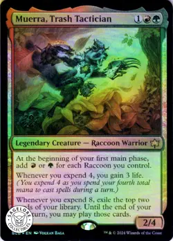 MTG Muerra, Trash Tactician (227) | NM Foil | Prerelease Cards - Image 1