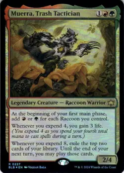 MTG Muerra, Trash Tactician (227) | NM Foil | Prerelease Cards - Image 2