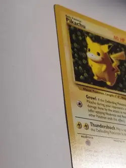 PIKACHU (Ivy) - 1999 - First Black Star Promo pokemon League Card #1 - WOTC  NM - Image 3