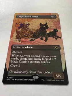 Cryptcaller Chariot (Borderless / extended art) Aetherdrift Regular - Image 1