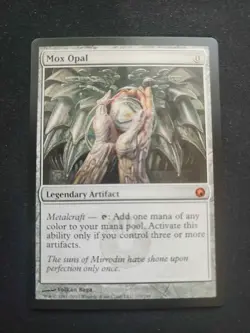 Magic The Gathering - Mox Opal - Scars of Mirrodin (Near Mint) - Image 1