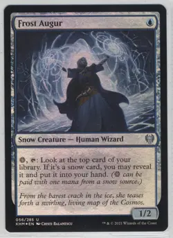 Magic the Gathering Frost Augur Kaldheim Foil x1 MTG Free Shipping! - Image 1
