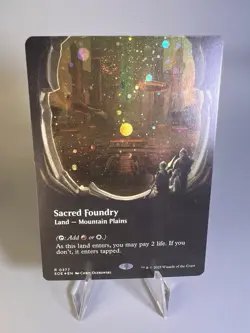 Sacred Foundry (Borderless) (Galaxy Foil) Edge of Eternities Foil - Image 1