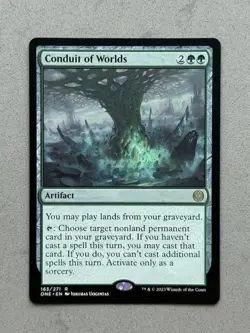 MTG - Conduit of Worlds 163/271 ONE Regular Rare #163 - NM - Image 1
