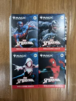 MTG Marvel Spiderman Welcome Decks - SDCC 2025 Magic The Gathering - Image 1