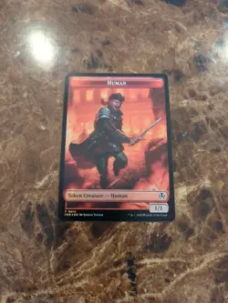 Elemental (0013) / Human (0014) *FOIL* Double-Sided Token Innistrad Remastered - Image 2