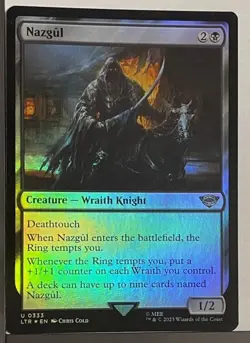 Nazgul (0333) - Foil - Lord of the Rings LOTR MTG Magic the Gathering - Image 1