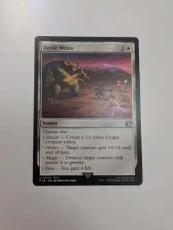 MTG - Battle Menu - Final Fantasy NM/M Condition - Image 1