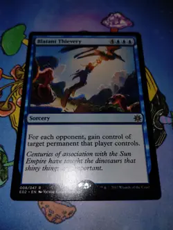 1x MTG Blatant Thievery - Planeswalker Symbol Reprints #008 - Image 1