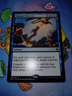 1x MTG Blatant Thievery - Planeswalker Symbol Reprints #008 - Image 2