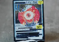 A Sol Ring $1 | MTG Satirical Altered Art - Image 1