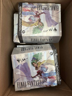 MAGIC THE GATHERING FINAL FANTASY COLLECTOR BOOSTER BOX - IN HAND READY TO SHIP - Image 1