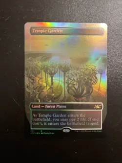 Temple Garden (Borderless) Unfinity Foil - Image 2