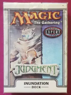 Magic The Gathering JUDGMENT INUNDATION New Sealed Preconstructed Theme Deck MTG - Image 1