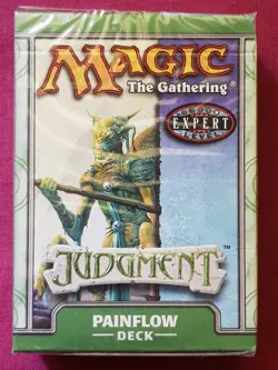 Magic The Gathering JUDGMENT PAINFLOW New Sealed Preconstructed Theme Deck MTG - Image 1