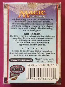 Magic The Gathering JUDGMENT AIR RAZERS New Sealed Theme Deck MTG - Image 2
