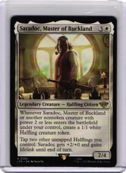 MTG: LOTR: Saradoc, Master of Buckland (Legendary Creature) Regular Rare 0282 - Image 1