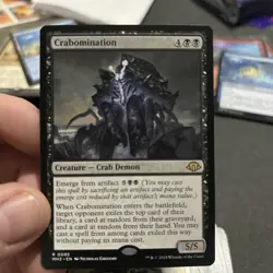 x1 Crabomination R MTG Modern Horizons 3 M/NM, English - Image 1