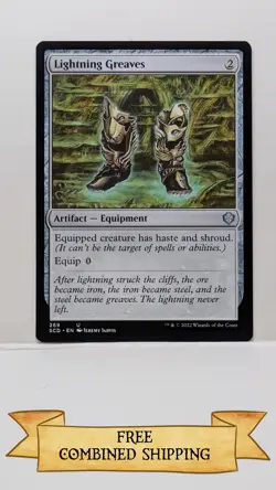 Lightning Greaves Starter Commander Decks Regular - Image 1