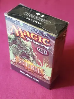 Magic The Gathering SCOURGE MAX ATTAX New Sealed Preconstructed Theme Deck MTG - Image 4