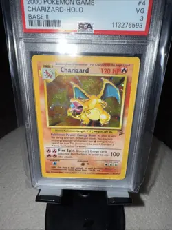 Pokemon TCG Base Set 2 Charizard 4/130 Holo Rare Card 2000 Rare - Image 5