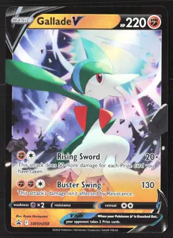 Gallade V SWSH258 SWSH: Sword & Shield Promo Holo Pokemon Card - Image 1