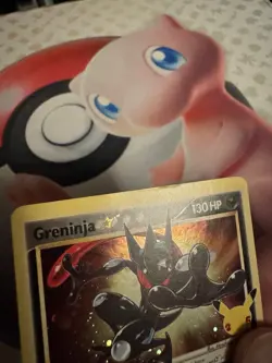 Greninja Star SWSH144 SWSH: Sword & Shield Promo Pokemon Card COSMOS SWIRL LP - Image 5