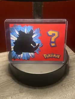 Nidoking #34 - Cracked Ice - Who's That Pokemon 2025 - Pokemon Card NM - Image 2
