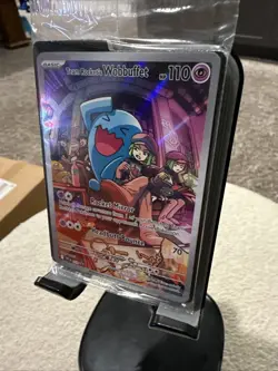 Team Rockets Wobbuffet Promo Card 203 Sealed Black Star Promo - Image 2