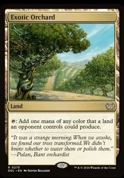 Exotic Orchard - 275 - Commander: Duskmourn: House of Horror- Near Mint - MTG - Image 1