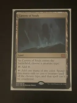 1x MTG 1x Cavern of Souls # 320 Double Masters Modern Magic the Gathering NM x1 - Image 1