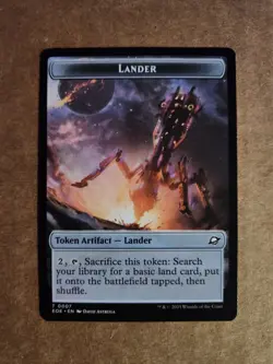 Human Soldier Token #2/Lander #4 Edge of Eternities MTG Combine Ship 1-10 $4.88 - Image 2