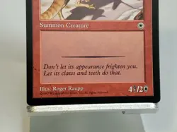 MTG Lizard Warrior Portal Regular Common Magic - Image 3