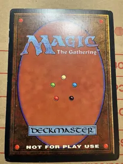 Magic The Gathering MTG Oversized Chaos Orb HP Jumbo 6x9 promo 1996 - Image 2