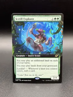 MTG ~ Icetill Explorer ~ #0343 Edge of Eternities - Regular Extended Art : NM - Image 1