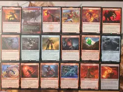 MTG EDH Custom Commander Deck: Purphoros, Bronze-Blooded - Mono Red - Image 2