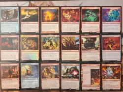 MTG EDH Custom Commander Deck: Purphoros, Bronze-Blooded - Mono Red - Image 3