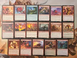 MTG EDH Custom Commander Deck: Purphoros, Bronze-Blooded - Mono Red - Image 4