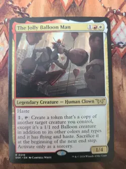 MTG EDH Custom Commander Deck: The Jolly Balloon Man - Boros ETB - Image 1