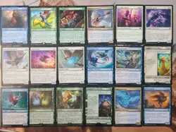 MTG EDH Custom Commander Deck: Choco, Seeker Of Paradise - Bant Birds - Image 4