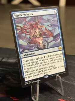 Mystic Remora Regular Border Dominaria Remastered MTG NM 059/261 - Image 1